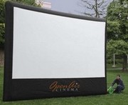 Inflatable projection screen rental