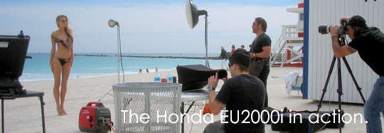 Honda EU2000i generator rental